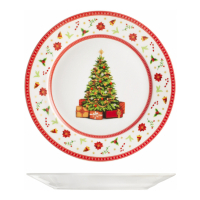 Cose a Casa 'Classy Xmas' Dessertteller-Set - 20 cm - 12 Stücke