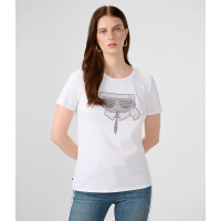 Karl Lagerfeld Paris 'Karl Sequin Head Tee' für Damen