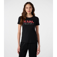 Karl Lagerfeld Paris 'Daisies Logo Tee' für Damen