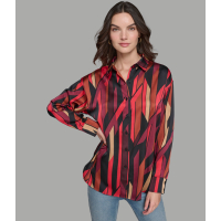 Karl Lagerfeld Paris 'Satin Printed Blouse' für Damen