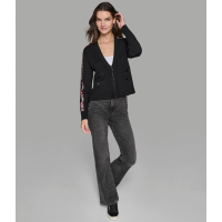 Karl Lagerfeld Paris 'Zip Front Cardigan With Logo Taping' für Damen