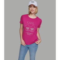 Karl Lagerfeld Paris 'Choupette Stud Tee' für Damen