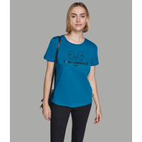 Karl Lagerfeld Paris 'Double Karl Head Tee' für Damen