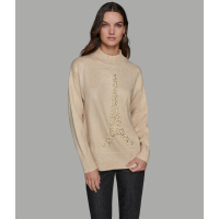 Karl Lagerfeld Paris 'Pearl Eiffel Tower Lurex Sweater' für Damen