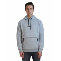 Karl Lagerfeld Paris 'Long Sleeve Hoodie Sweatshirt With Zip Pockets' für Herren