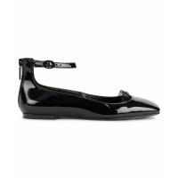 Karl Lagerfeld Paris 'Zyvia Logo Ankle Strap Flats' für Damen