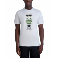 Karl Lagerfeld Paris 'Slim-Fit Cocktail Karl Blazer Graphic T-Shirt' für Herren