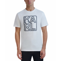 Karl Lagerfeld Paris 'Slim-Fit Chain Logo T-Shirt' für Herren