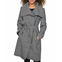 Karl Lagerfeld Paris 'Houndstooth Wrap Coat' für Damen