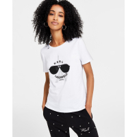 Karl Lagerfeld Paris 'Sunglasses Graphic T-Shirt' für Damen