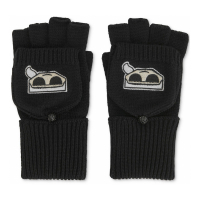 Karl Lagerfeld Paris 'Rhinestone Karl Pop-Top Gloves' für Damen