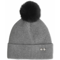 Karl Lagerfeld Paris 'Sunglasses Pin Faux-Fur Pom Beanie' für Damen