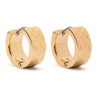 Tory Burch Boucles d'oreilles 'Small T Monogram Hoop' pour Femmes