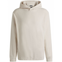 Boss Sweatshirt à capuche  'Fine-Ribbed' pour Hommes