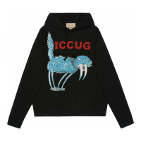 Gucci Sweatshirt à capuche  'X Freya Hartas Iccug' pour Hommes