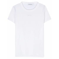 Calvin Klein T-shirt 'Logo-Lettering' pour Femmes