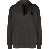 Isabel Marant Sweatshirt à capuche  'Appliqué-Logo Drawstring' pour Hommes