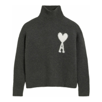 Ami Paris 'Ami De Coeur Funnel Neck' Sweatshirt