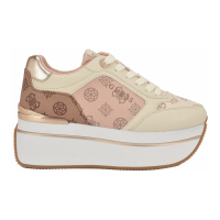 Guess Women's 'Camrio Casual Double Lace Up' Platform Sneakers