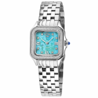 Gevril Women's Milan Turquoise Dial, Stainless Steel Bracelet Watch