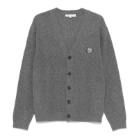 Maison Kitsuné Men's 'Bold Fox Head-Patch' Cardigan