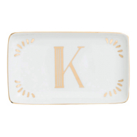 Bitossi 'Rectangular Letter 'K'' Ablagefach - 10 x 16.5 cm