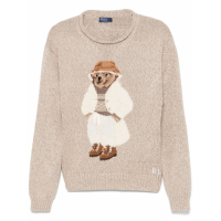 Polo Ralph Lauren Women's 'Polo Bear-Jacquard' Sweater