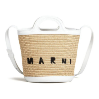 Marni Women's 'Tropicalia logo-embroidered' Bucket Bag