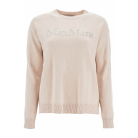 S Max Mara Women's 'Kassel' Strass Logo' Sweater