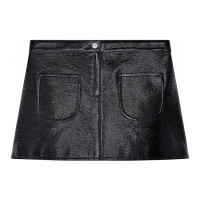 Courrèges 'Coated' Mini Rock für Damen