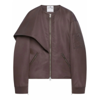 Courrèges Women's 'Bow-Collar' Bomber Jacket