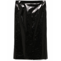 Alexander McQueen Women's 'Tarpaulin Pencil' Midi Skirt