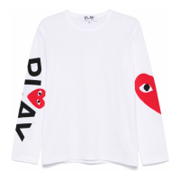 Comme Des Garçons Play T-shirt 'Heart-Print'