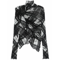 Jean Paul Gaultier Women's 'Plaid-Check' T-Shirt