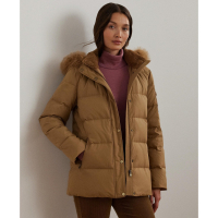 LAUREN Ralph Lauren 'Faux-Fur Hooded Puffer Coat' für Damen