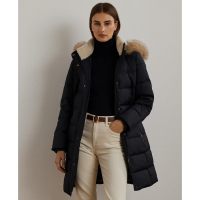 LAUREN Ralph Lauren 'Faux-Fur Hooded Puffer Coat' für Damen