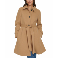 Tommy Hilfiger Women's 'Single-Breasted Belted Coat'