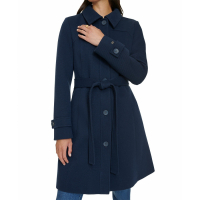 Tommy Hilfiger Women's 'Single-Breasted Belted Coat'