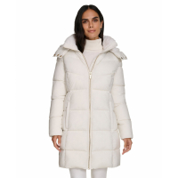 Calvin Klein 'Hooded Faux-Fur-Lined Midi Puffer Coat' für Damen