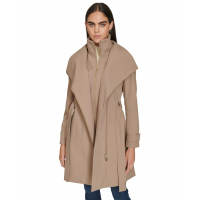 Calvin Klein 'Belted Wrap Coat' pour Femmes