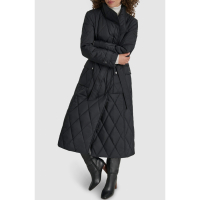 DKNY 'Diamond Quilted Belted Coat' für Damen