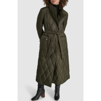 DKNY 'Diamond Quilted Belted Coat' für Damen