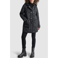 DKNY 'Water Resistant Hooded Quilted Jacket' für Damen