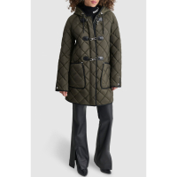 DKNY 'Water Resistant Hooded Quilted Jacket' für Damen