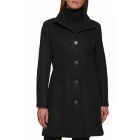 Calvin Klein 'Stand Collar Felted Coat' für Damen