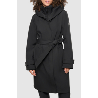 DKNY 'Hooded Belted Softshell Jacket with Bib' für Damen