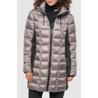 DKNY Mixed Media Packable Coat' pour Femmes