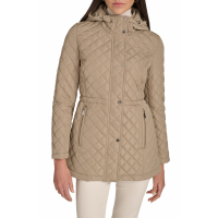 Calvin Klein 'Diamond Quilted Hooded Jacket' für Damen