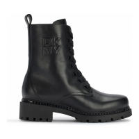 DKNY Women's 'Rudy Leather' Combat Boots