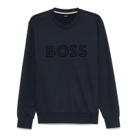 Boss Men's 'Flocked-Logo' Sweatshirt